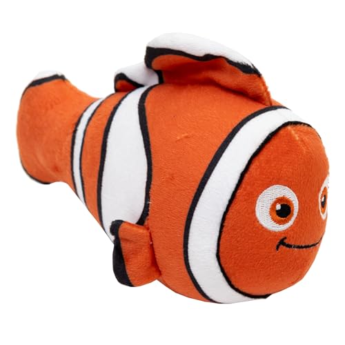 Buckle-Down Disney Dog Toy, Pixar Finding Nemo Nemo Clown Fish Full Body Pose, Plush