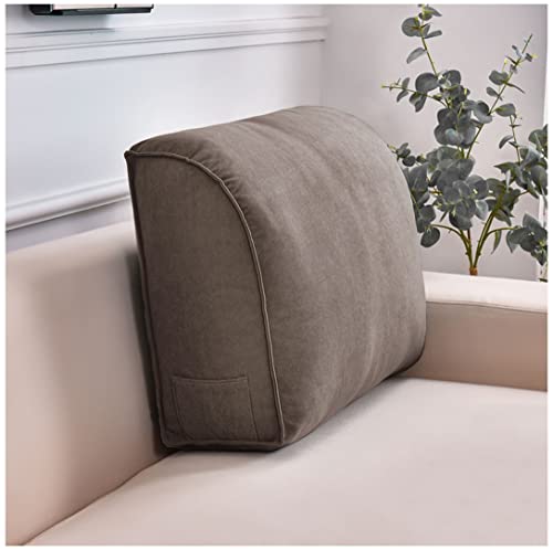 Coussin lombaire triangulaire café grand dossier canapé salon lit
