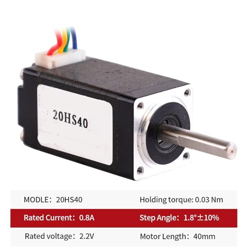 Moteur pas à pas Nema8 40mm contre les vibrations en impression 3D