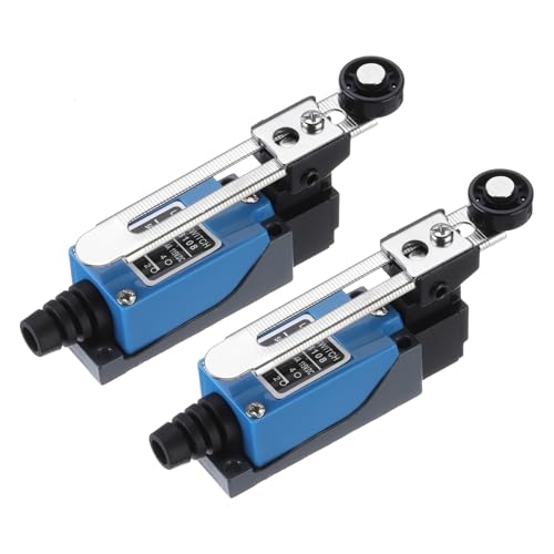 Image of sourcing map 2Pcs ME8108 1NO + 1NC Micro Limit Switch 5A/0.4A 250VAC/115VDC Waterproof Miniature Micro Switches for Precision Components