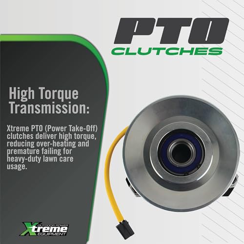 Xtreme Outdoor Power Equipment X0170A PTO Clutch Compatible with/Replacement for Cub Cadet GT1222, LT1022, LT1024, LT1042, LT1045 & LT1050, 2007 and Older 717-04080, 917-04080, 5215-142 6\" Pulley Dia