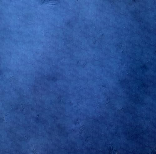 Image of Sands Flannel 300 TC Luxurious Bedsheets for Winter, King Size Fitted Warm Double Bedsheet, 72 x 78 x 10 inches, with 2 Pillow Covers (Blue)
