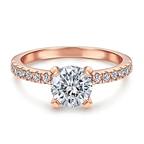 Bague argent véritable ronde pavée habillant vos mains de lumière pour le mariage