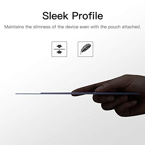 Image of MoKo Adhesive Pencil Case Holder Sticker for Apple Pencil, Indigo+Sky Blue