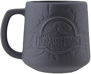 Paladone PP8182JP Jurassic Park Embossed Coffee Mug | Officially Licensed Merchandise, Multicolor, 11.2 cm*10.0 cm*13.0 cm
