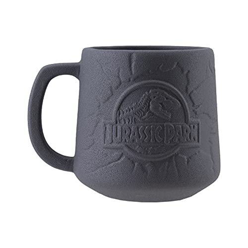 Paladone PP8182JP Jurassic Park - Taza de café en relieve con licencia oficial, multicolor, 4.4'x...