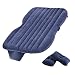 ANCHEER Multifunctional Inflatable Car Mattress, Car Inflation Bed, Travel Air Bed Camping Car Back Seat, Extra Mattress,with Repair Pad, Air Pump for Travel (Blue(2 Pillows))