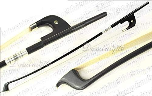 Top D Z Strad Model 603 Bass Bow Carbon Fiber German Type 3/4