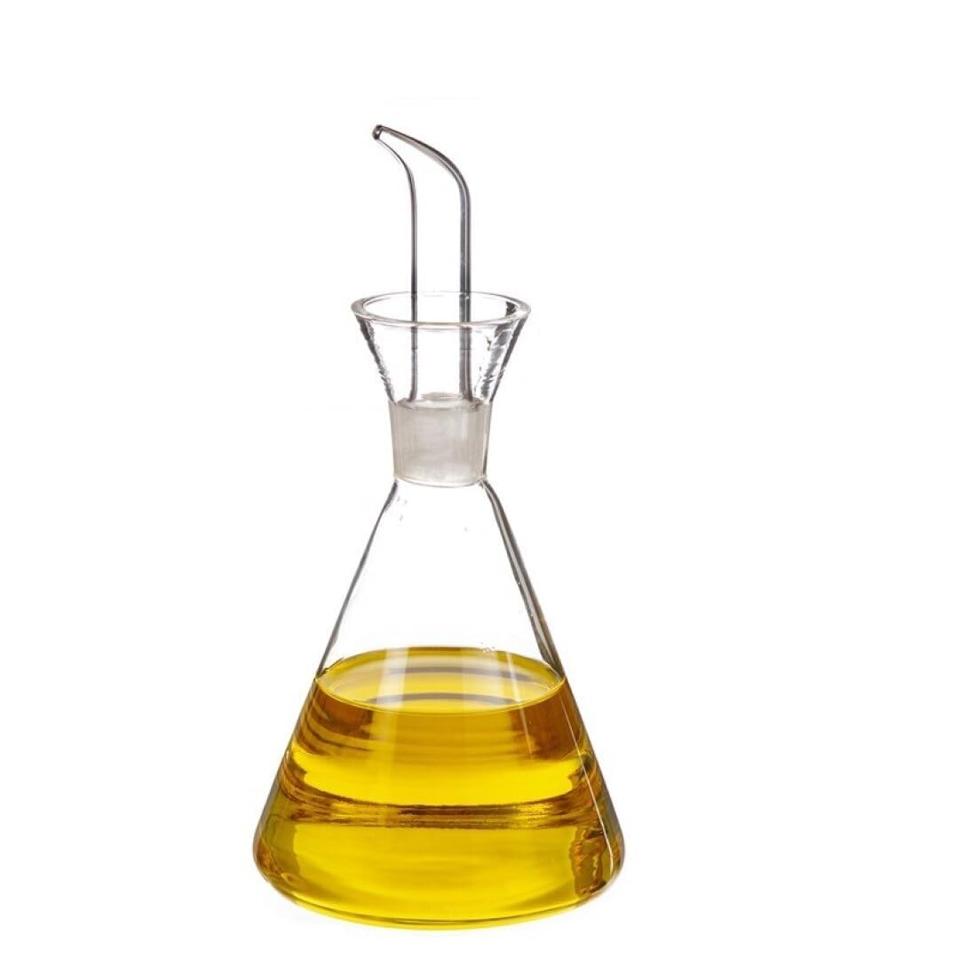 D,casa - Tropfsicherer Ölspender aus Glas 125 CC, Küche für Tisch