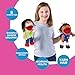 Fun Express Hand Puppets for Kids - 8 Multicultural Plush Puppets with Movable Mouths for Speech Therapy, Social Emotional Learning & Dramatic Play | 14 Inch Educational Toys for Classroom & Home Use