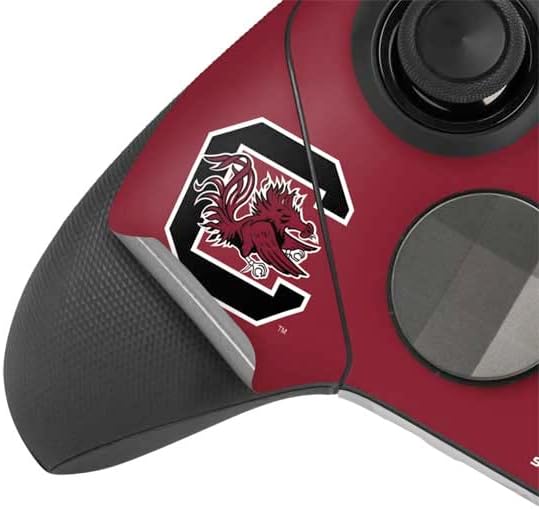 Skinit Decal Gaming Skin Compatible with Xbox Elite Wireless Controller Series 2 - Officially Licensed South Carolina Gamecocks Logo Red Design