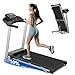 Laufband für Zuhause Klappbar, 12 km/h Treadmill for Home mit 12 HIIT Programme, 3,5PS Leises Laufband mit Steigung, LED-Anzeige, Sprachsteuerung, Bluetooth-Lautsprecher, APP, Laufbänder bis 180KG
