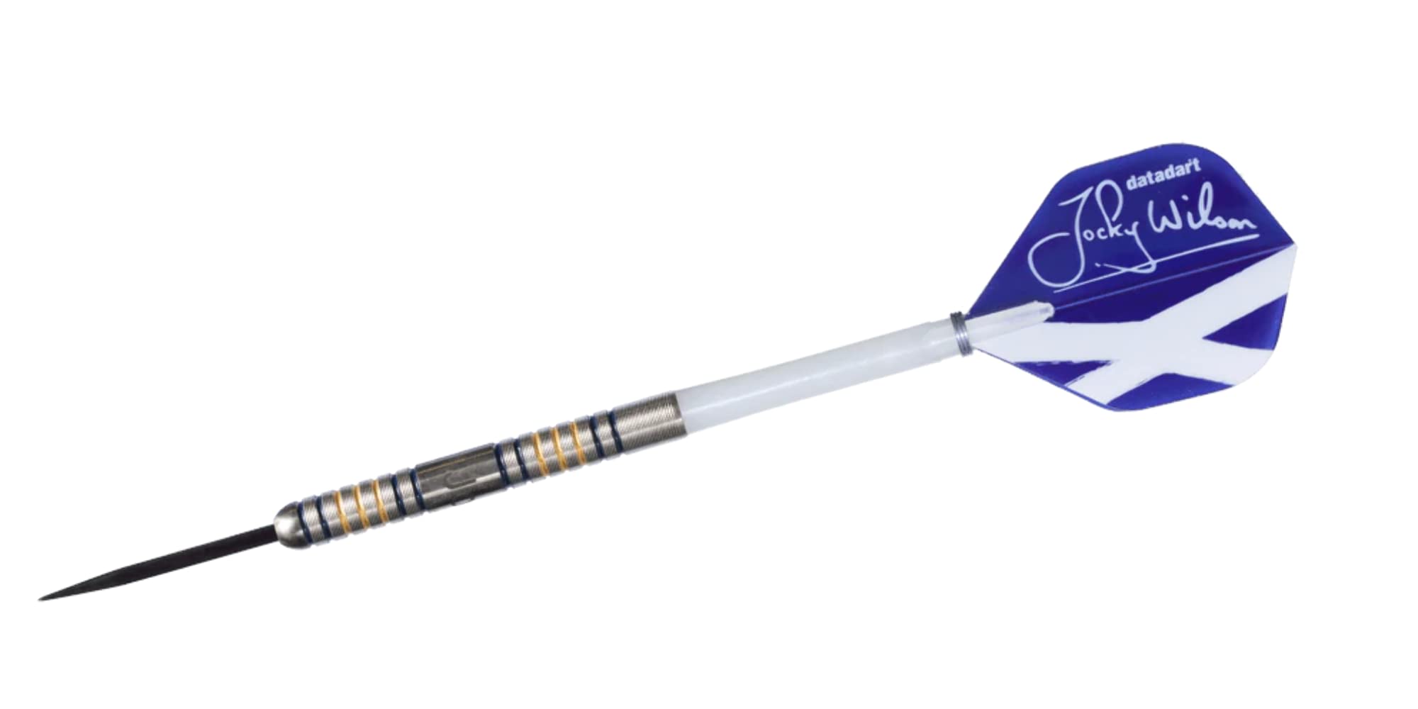 Datadart darts player jocky wilson ghost grip 90% 24g