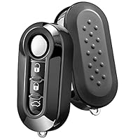 OATSBASF Autoschlüssel Hülle Für FIAT & Lancia - Schlüsselcover Mit 3 Tasten In Weiß