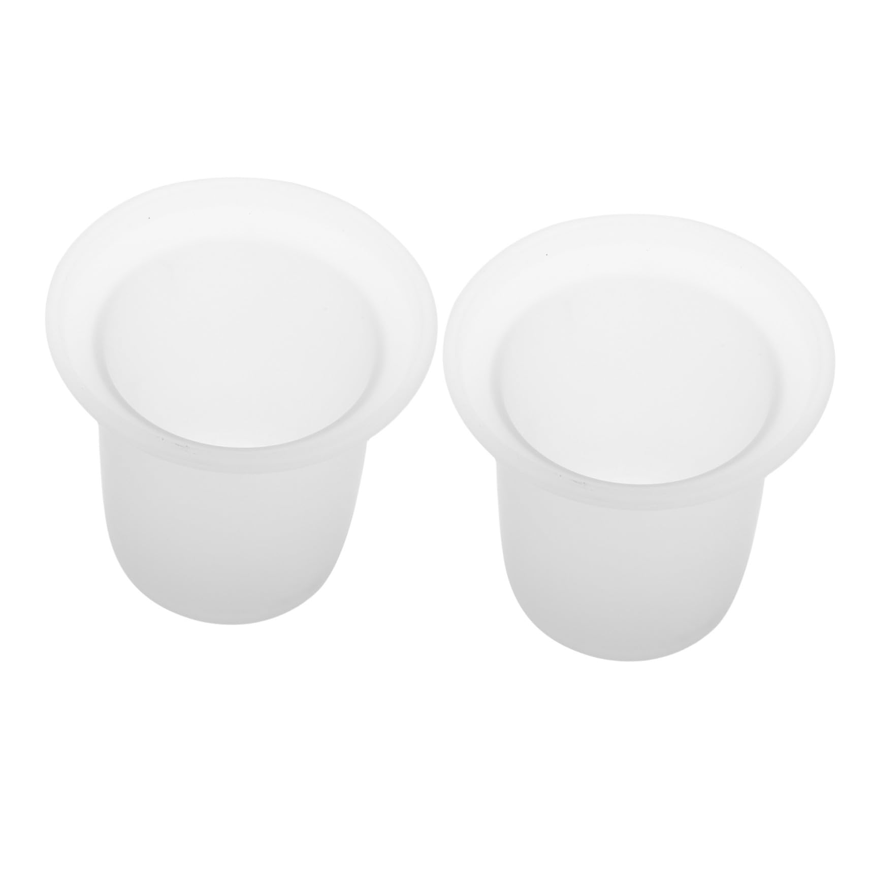 Gobelet de rinçage isolant débris MAGICLULU pour porte-brosse WC verre dépoli discret