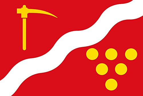 Drapeau Flémalle grand format pour mât extérieur - 2