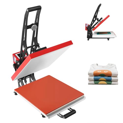 Máquina de termofijado 16x20 para camisetas con temperatura ajustable