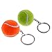 Produktbild HomeDecTime 2 Stück Mini Key Tennisball Schlüsselbund Grüner Schlüsselring Auto Dekor Schmuck Tags