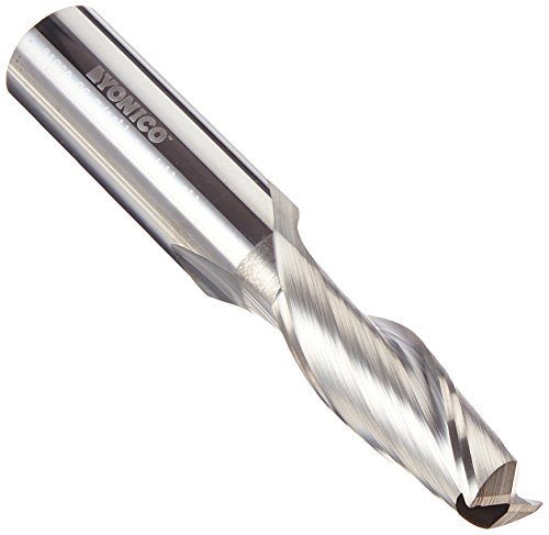 Image of YONICO Upcut Router Bits Spiral 2 Flute Solid Carbide CNC End Mill 7 /16-Inch Dia. 1 /2-Inch Shank 31260-SC