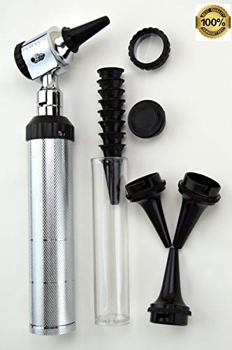 TAXXAN Otoscope ENT Diagnostic Set with Metal Adapter to USE Standard Disposable Speculum
