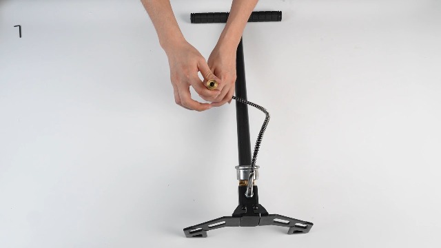 Pompa A Mano Alta Pressione 4500 PSI Gotototop - 3 Stadi Per Pistole PCP, Pneumatici, Barche - Foto 2