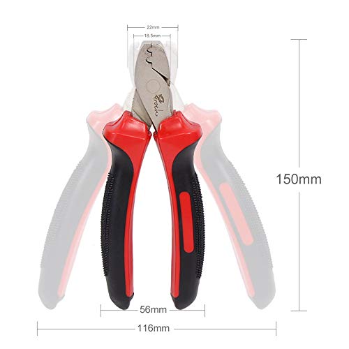 Klemmhülsenzange Set mit Sicherheits-Klemmhülsen für Angler