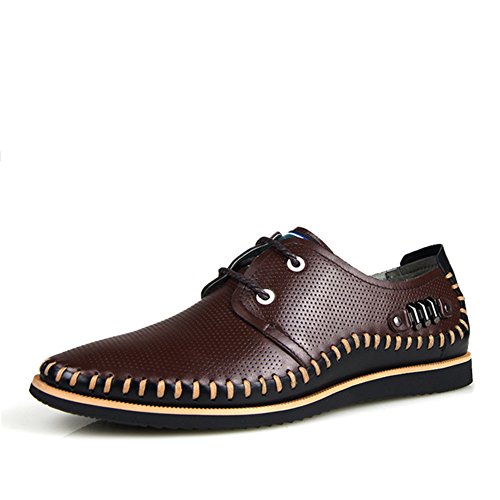 Chaussures en cuir véritable d'été pour homme souples taille 39