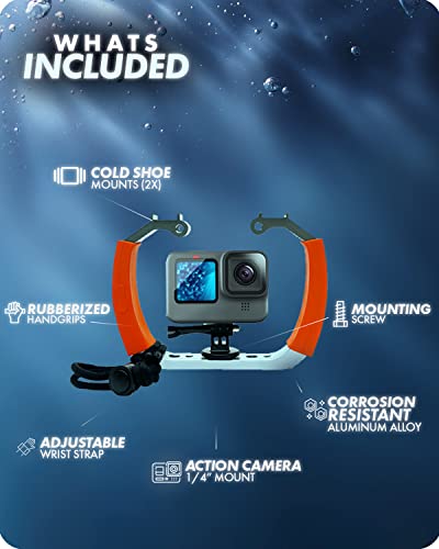 Support de plongée sous-marine contre les vidéos tremblantes de caméra d'action - 5