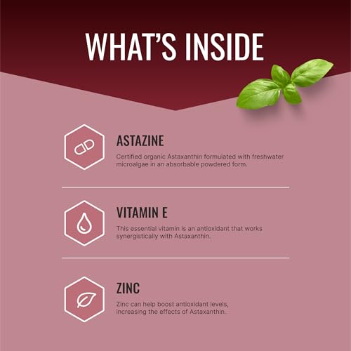 image for Approved Science® Astaxanthin 12 mg - Extra Strength Antioxidant - Su