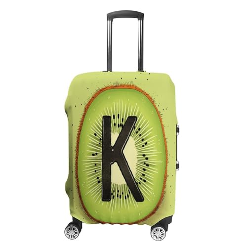 Kiwi Art Pattern Travel Luggage Cover Washable Anti-scratch Suitcase Protector Dustproof Protective Cover Case for Wheeled Luggage Fits 19-32 Inch Luggage