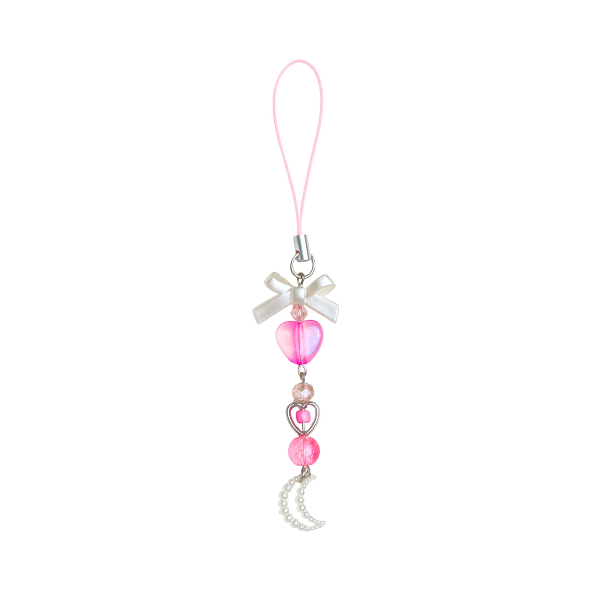 Cute Phone Charm Strap | Beaded Phone Chain for Girls & Women | Colorful Wrist Strap Keychain for Mobile, Bags & Accessories | Trendy Gift Item-image-16