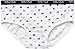 Nautica Girls' Underwear - Stretch Cotton Briefs (5 Pack), Size 7-8, Straw Ice/Medium Heather