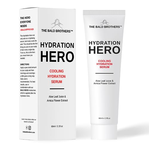 The Bald Brothers Hydrating Scalp Serum with Aloe Leaf Juice, Hydrate, 60.00 ml (Pack of 1)