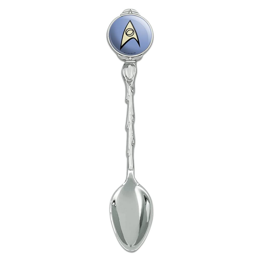 Star Trek Science Shield Novelty Collectible Demitasse Tea Coffee Spoon