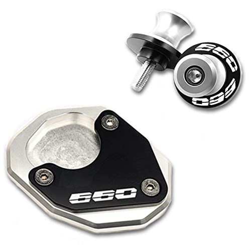 Extension béquille Triumph Trident 660 pour éviter la chute de votre moto sur sol meuble