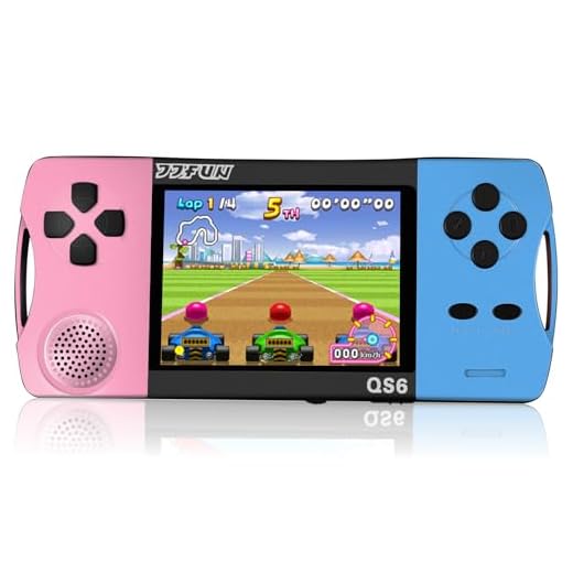 Handheld Video Games for Kids, Preloaded 216 Classic Retro Games, Portable Arcade Game Console with 3.2" Screen and Rechargeable Battery, Kids Electronic Game for Boys Girls Ages 8-12
