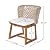 Christopher Knight Home 7 Piece Outdoor Dining Set, 69" Acacia Wood Patio Table with 6 Light Brown Wicker Chairs and Beige Cushions, Teak Finish Dining Table Set for Backyard Garden Porch Deck