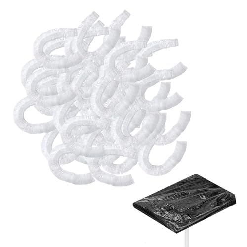 50 PCS Disposable Tattoo Arm Rest Covers, Elastic Transparent Arm Rest Salon Tray Covers Protective Film Arm Rest Stand Cover for Tattoo Equipment Accessories