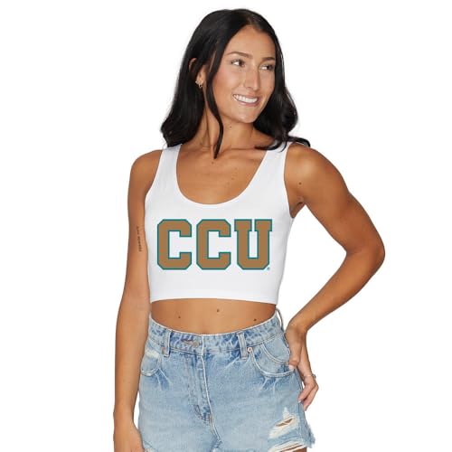 Image of Lojobands Women's College Gameday Outfit Tank Top Tailgate Crop Top One Size Fits Most