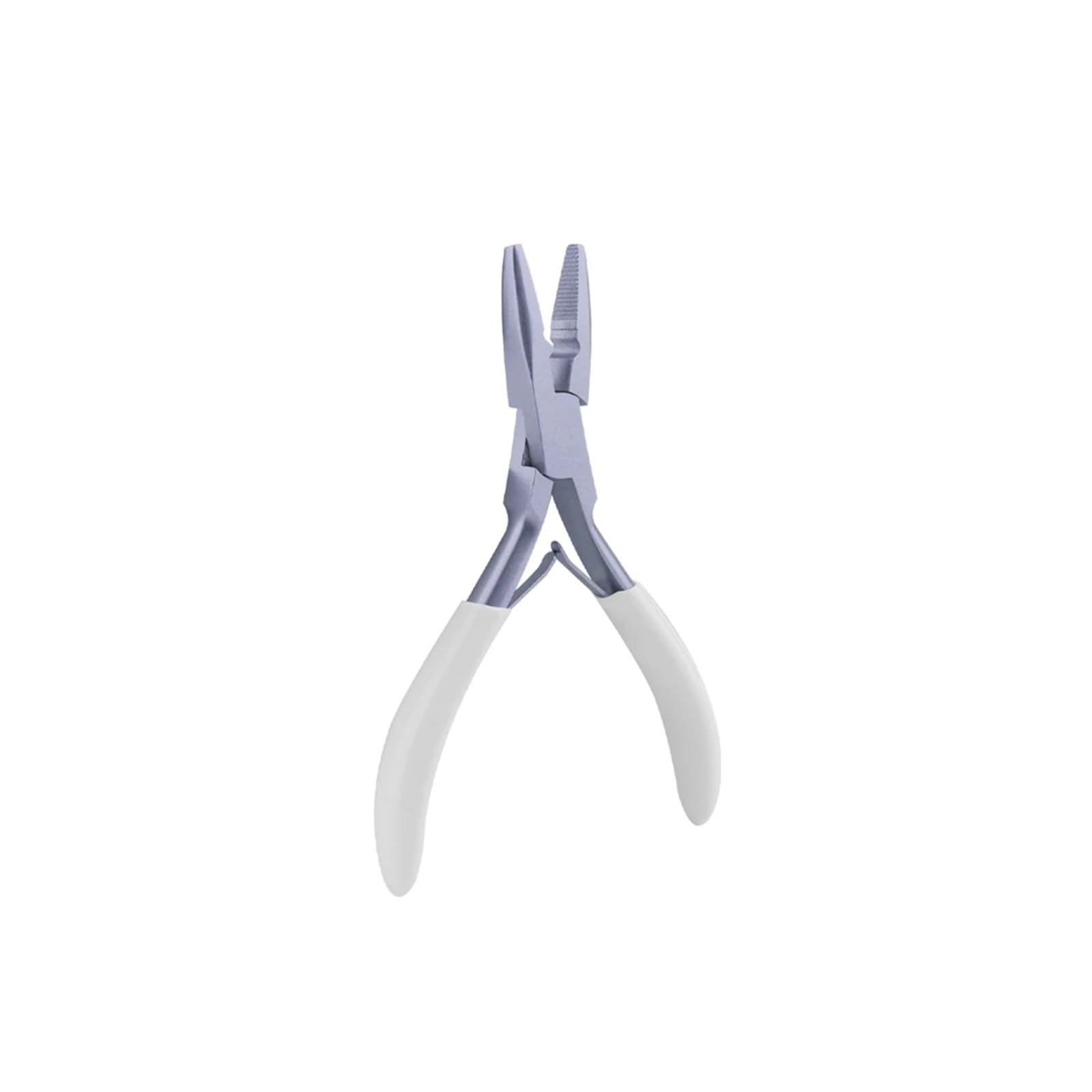 Mzsklw Color 5 Hair Extension Pliers Anti-Slip Hair Extension Pliers - Stainless Steel Tool For Micro & Nano Rings, Keratin Bond Opening & Removal(Color 5)
