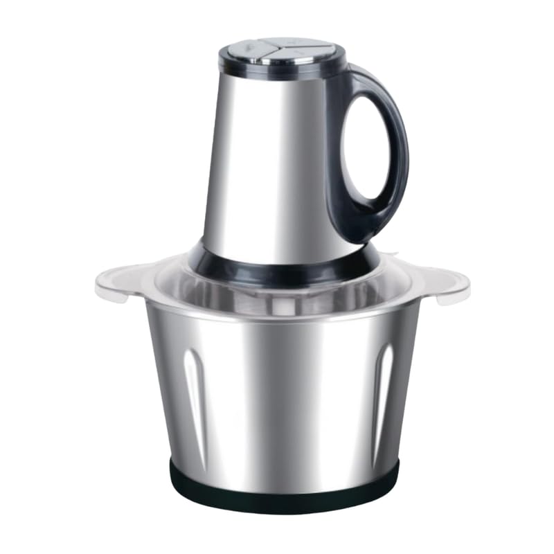 Lapras 𝟏𝟓-𝐘𝐞𝐚𝐫 𝐋𝐨𝐧𝐠-𝐋𝐢𝐟𝐞 𝐖𝐚𝐫𝐫𝐚𝐧𝐭𝐲 Electric Chopper for Kitchen Use, 2 Litre Stainless Steel Meat Mincer, 300W Vegetable Cutter with Garlic Peeler Egg Whisker and Carrot Grater-picture-12