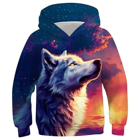 Goodstoworld 3D Print Kids Hoodie Cover
