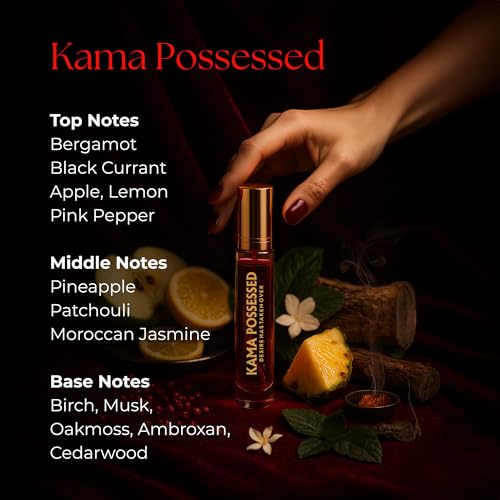 Image of PARADYSE PERFUME Kama Possessed Unisex Eau de Parfum Smoky Musk Spray 10ml