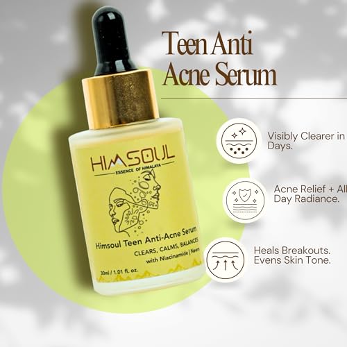 Image of Teen Anti-Acne Serum - The Daily Reset | BHA Based Exfoliant for Blackheads & Bumpy Texture | Oil Control, Blemish Removing & Pore Care for teenagers