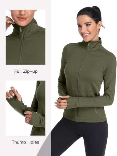 Chaqueta de yoga para mujer con cremallera completa VUTRU slim fit 4