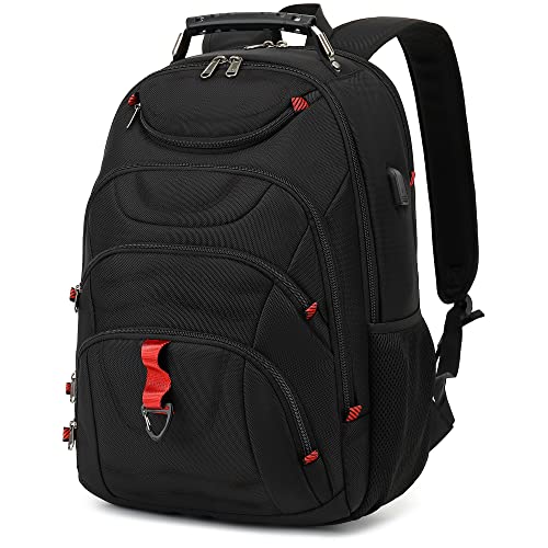 Boniyee Laptop Backpack for Men – Travel Backpack with USB Charging Port for Daily Commutes and Travel -College Backpack Men – Gifts for Men – Waterproof – Black Boniyee Laptop Backpack for Men – Travel Backpack with USB Charging Port for Daily Commutes and Travel -College Backpack Men – Gifts for Men – Waterproof – Black
