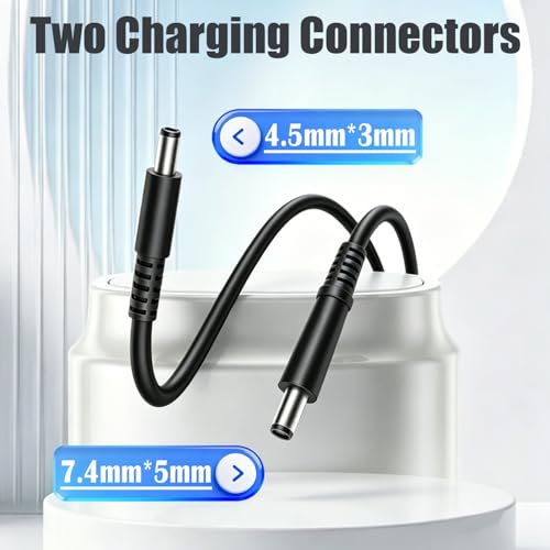 Image of 180W Charger Compatible with Dell Inspiron One Precision Laptop Barrel Tip | Compatible with Dell G3 G5 G7 Inspiron One 2350 2320 Precision 7560 5530 M4600 M4700 Computer WD19 Dock, Power 180Watt max