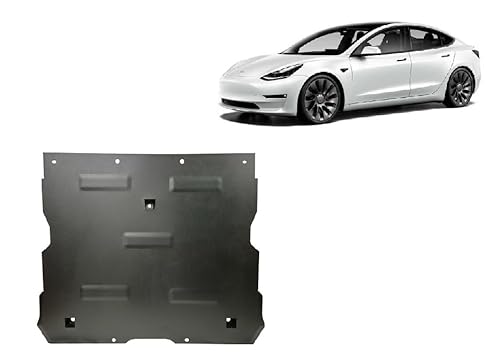 Scut Protection Protección metálica bajo motor eléctrico delantero compatible con Tesla Model 3 AWD - (2017-2025)