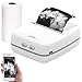 Produktbild Callstel Mini Drucker: Mobiler Akku-Foto-Thermodrucker, Android & iOS, Bluetooth, App, 57 mm (Mini Thermodrucker)