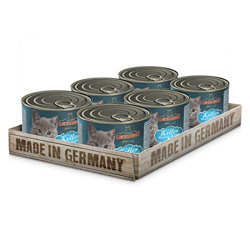 Produktbild von Leonardo Kitten reich an Geflügel - 6 x 200 g